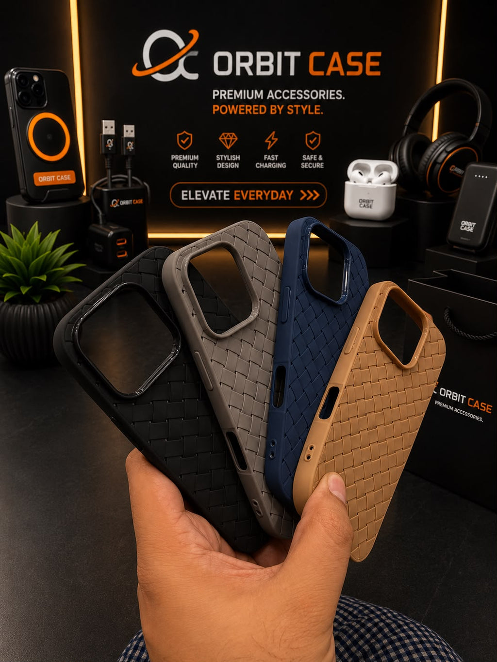 Woven Luxe Silicone Case for iPhone 13 To 17 SERIES