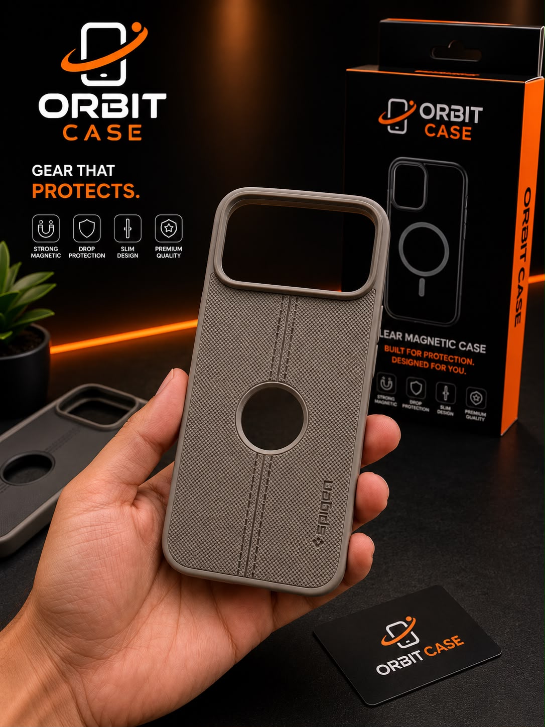 Spigen Style Cloth Texture Case for iPhone 17 Series