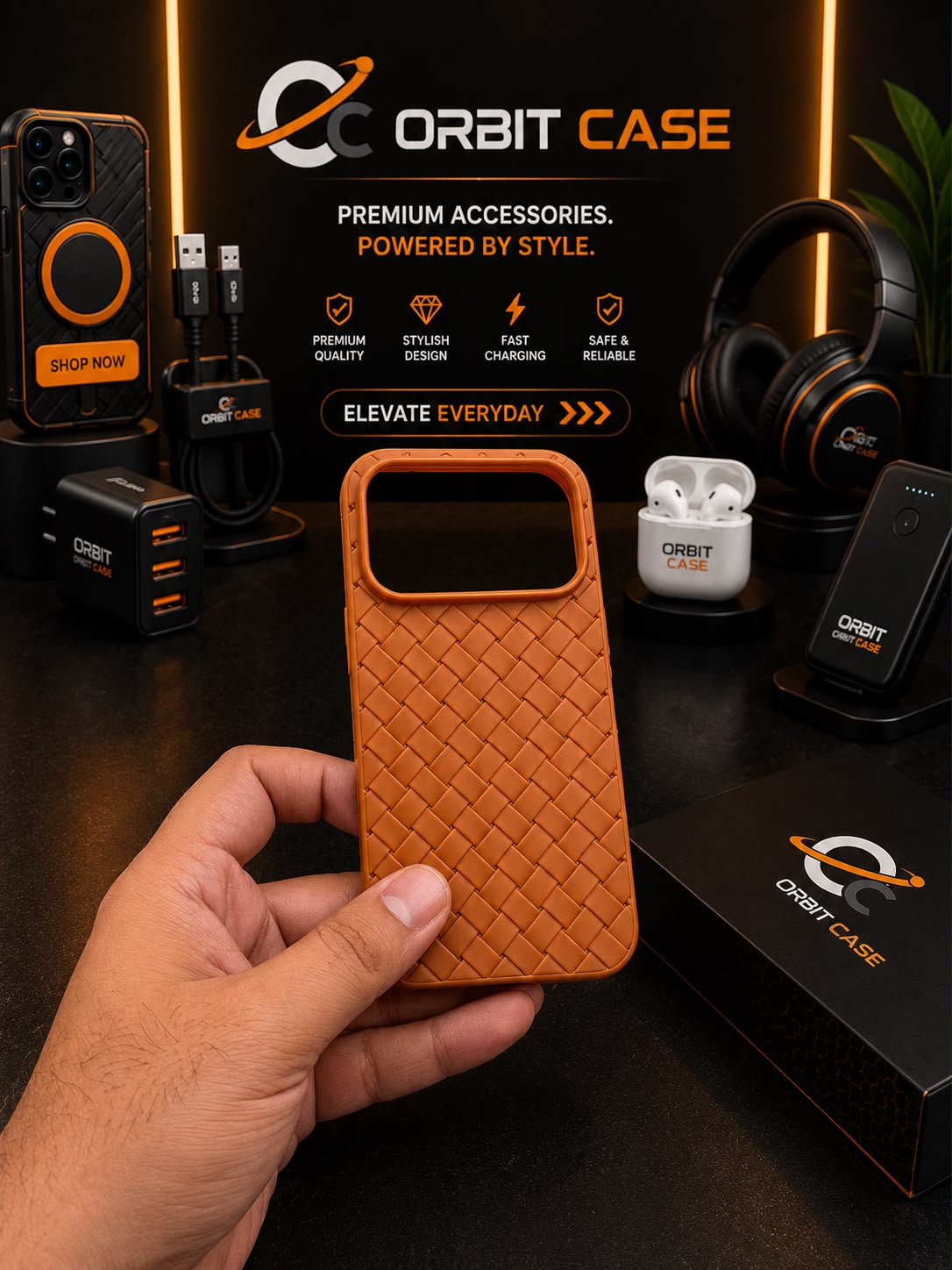 Woven Luxe Silicone Case for iPhone 13 To 17 SERIES