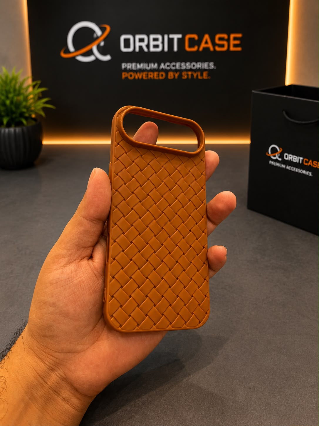 Woven Luxe Leather Case for iPhone 17 Series