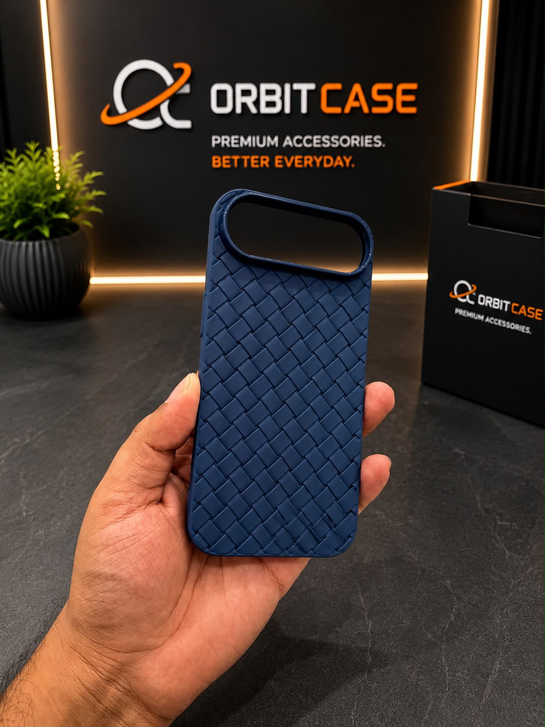 Woven Luxe Leather Case for iPhone 17 Series