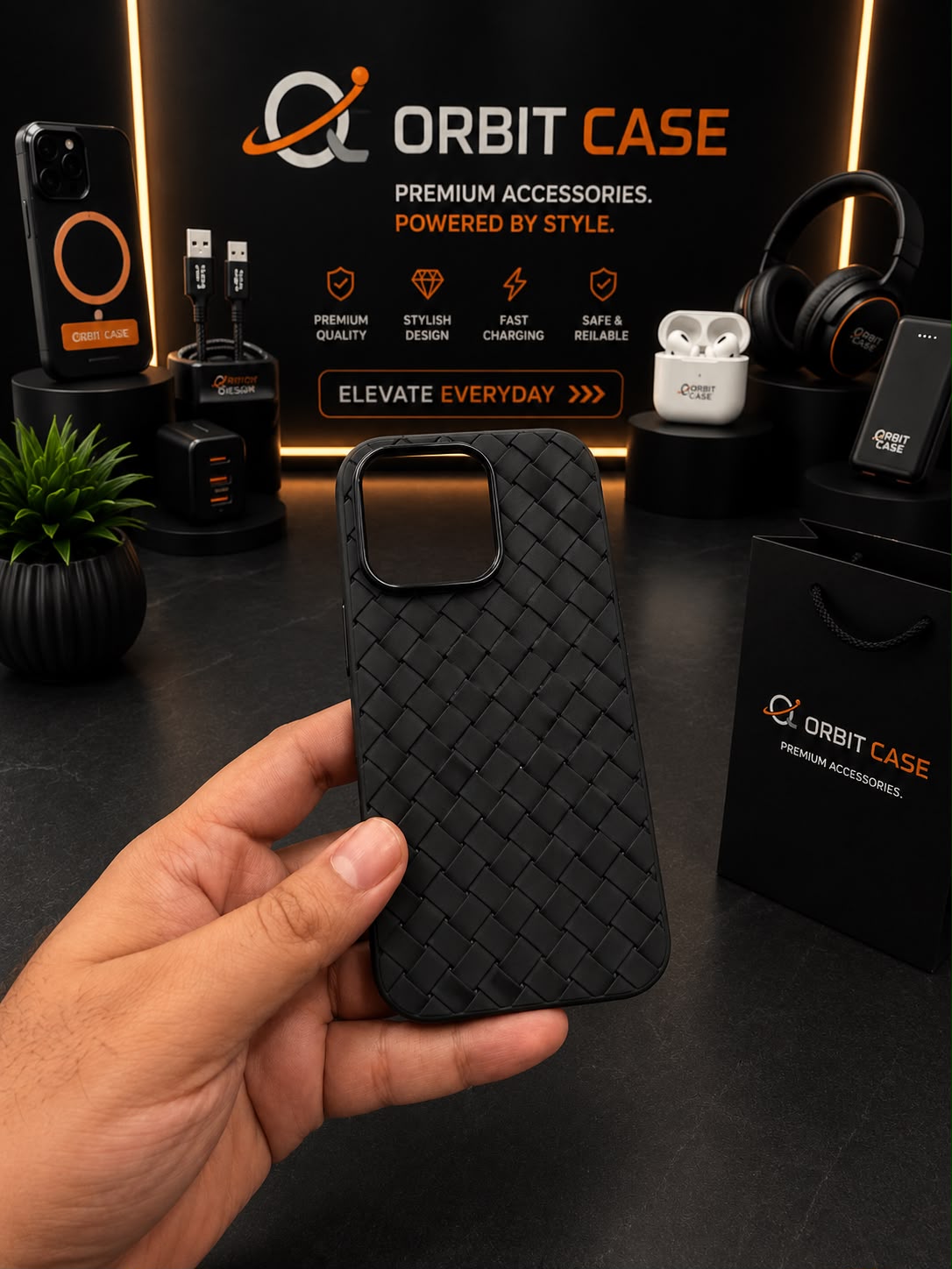 Woven Luxe Silicone Case for iPhone 13 To 17 SERIES