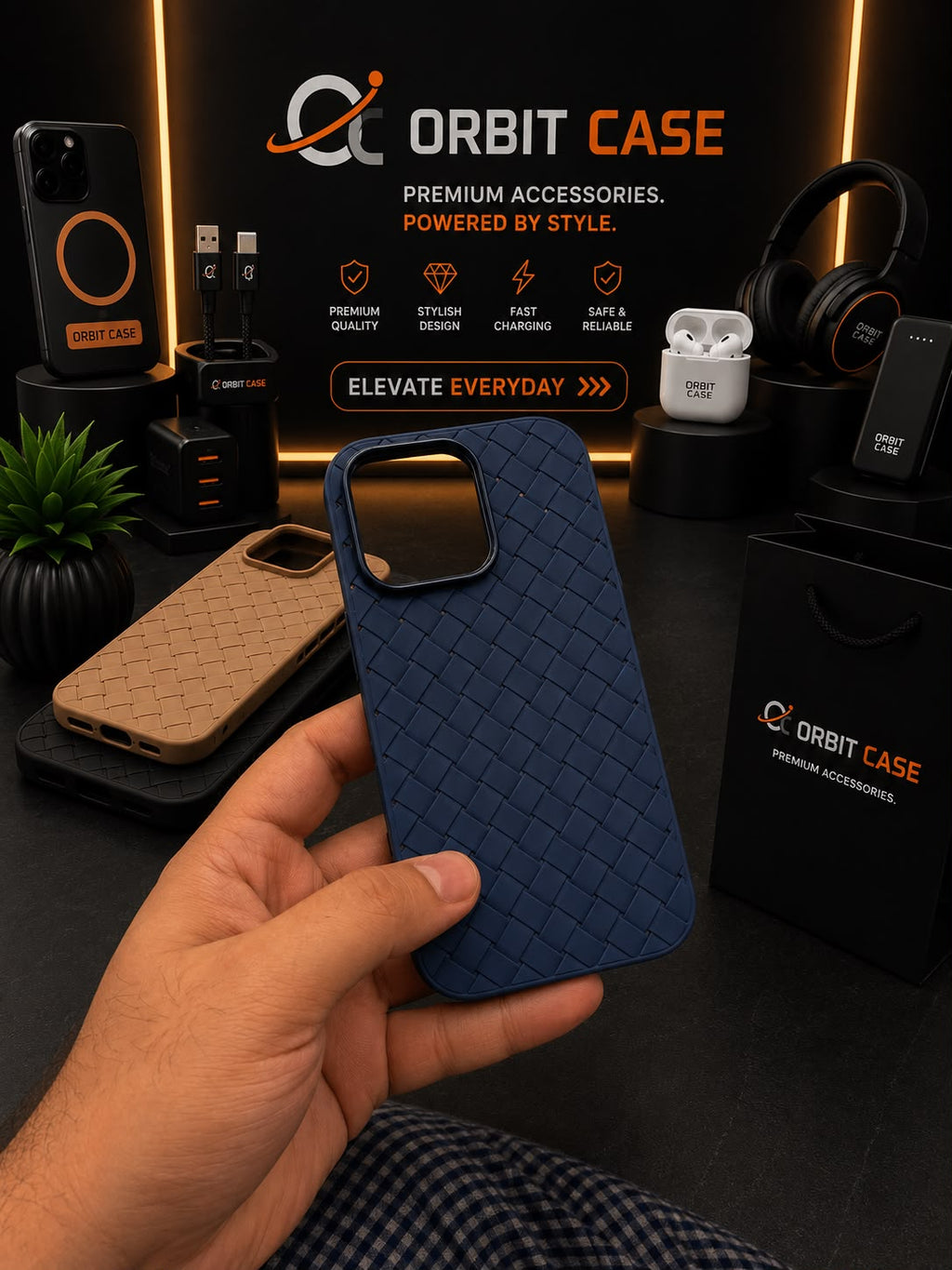Woven Luxe Silicone Case for iPhone 13 To 17 SERIES