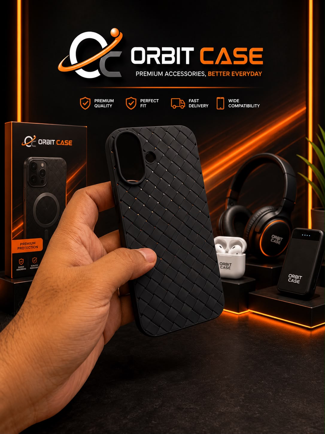 Woven Luxe Silicone Case for iPhone 16 SERIES